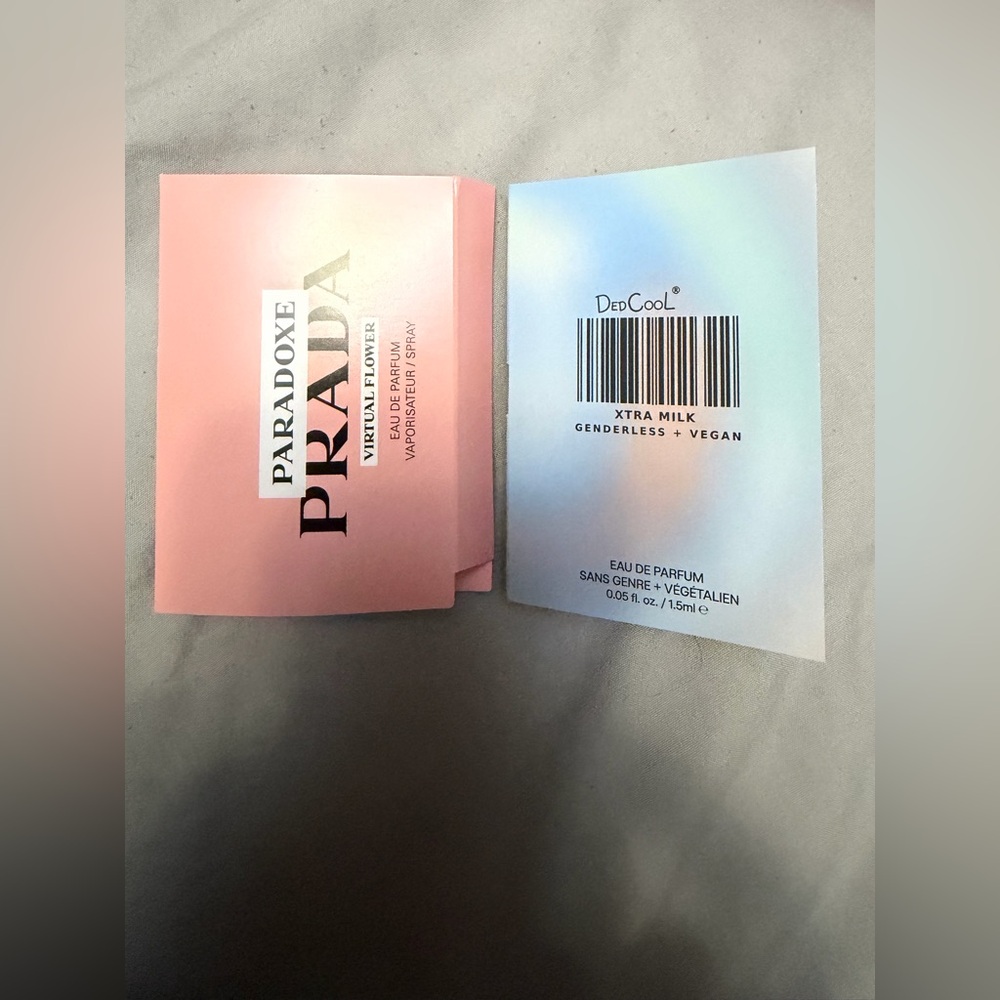 Prada Paradoxe and Ded cool samples